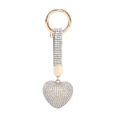 050- Brangio Crystal Heart Keychain