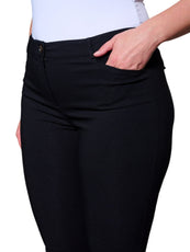 012- W Fashion Trends Black Skinny Pant