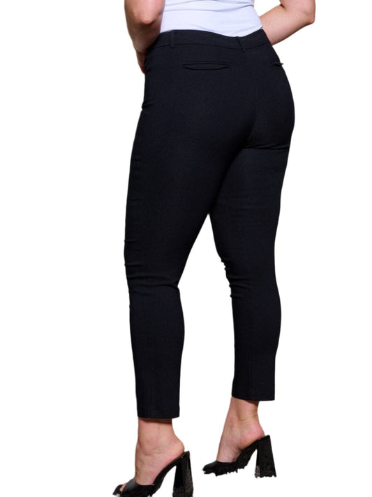 012- W Fashion Trends Black Skinny Pant