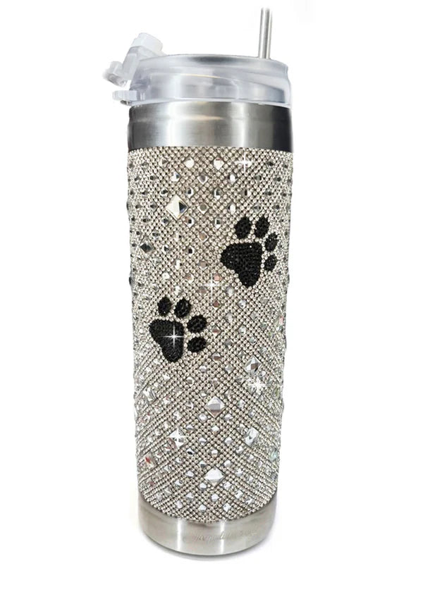 047- Jacqueline Kent AB Diamonds in the Ruff Tumbler