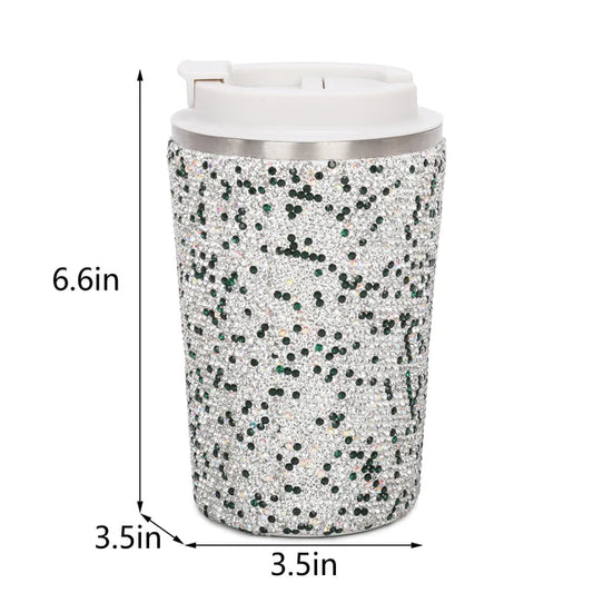 050- Brangio Crystal Coffee Thermal Tumbler
