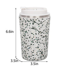 050- Brangio Crystal Coffee Thermal Tumbler