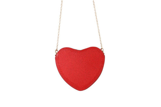096- Nima Crystal Heart Clutch Evening Handbag