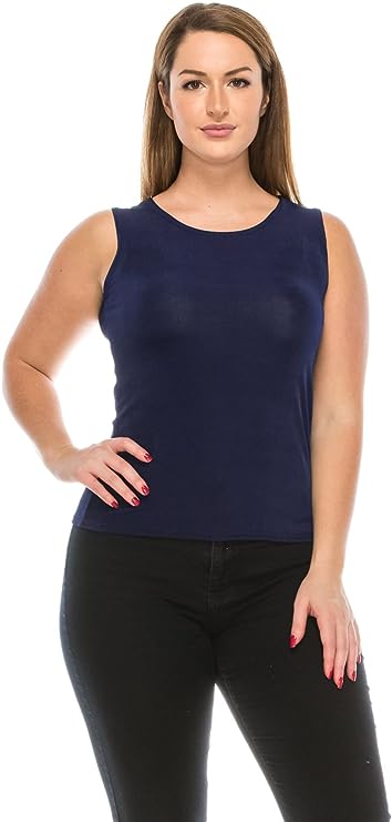 019- Jostar Sleeveless Tank- Navy