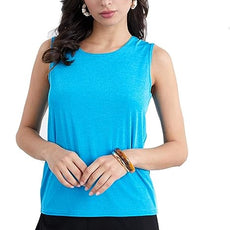 019- Jostar Sleeveless Tank- Turquoise