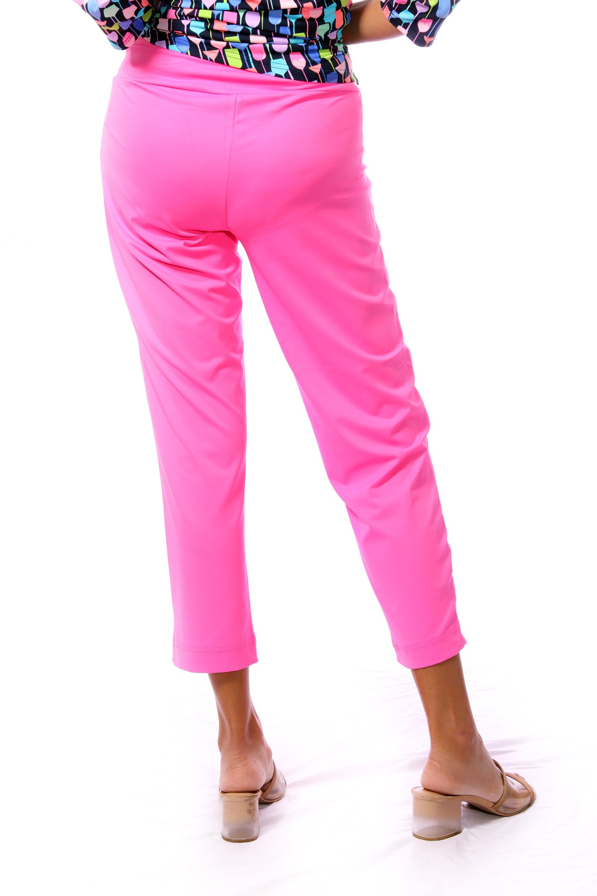 001- LuLu B Hot Pink Zip Pocket Pant