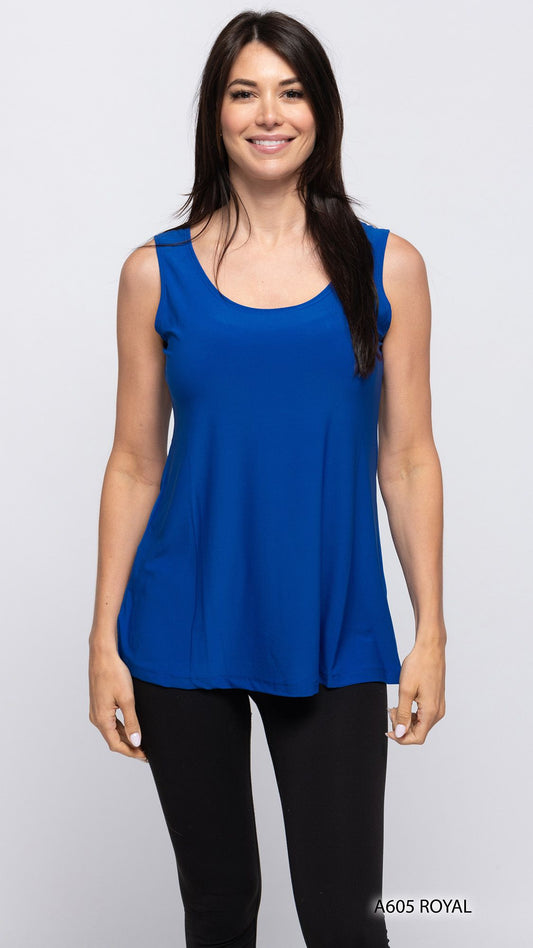 007- Creation Sleeveless Tank Top - Royal Blue