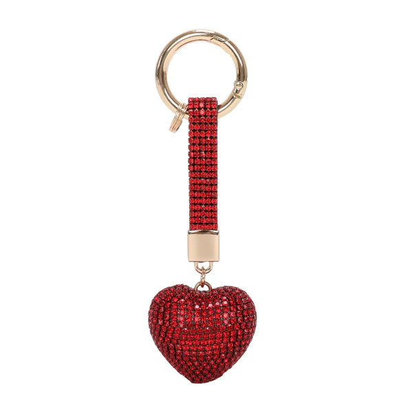 050- Brangio Crystal Heart Keychain