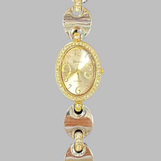 Watch- Puffed Link Oval Watch
