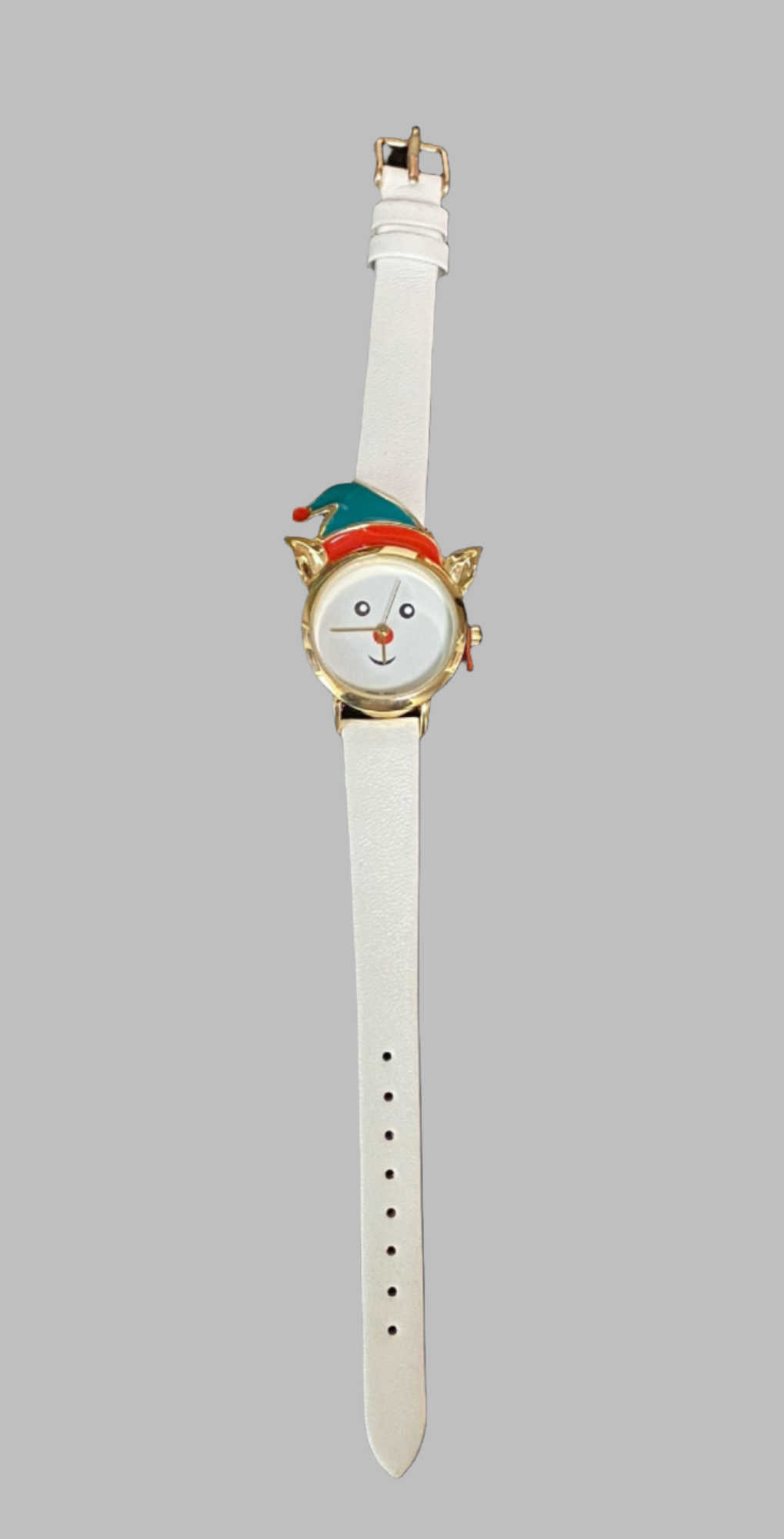 Watch- Elf Face with White Band