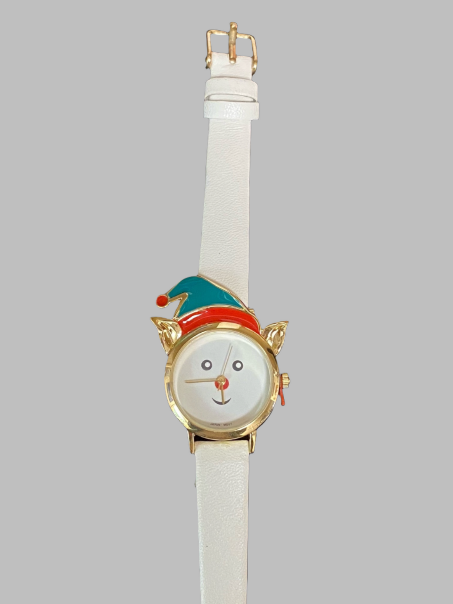 Watch- Elf Face with White Band