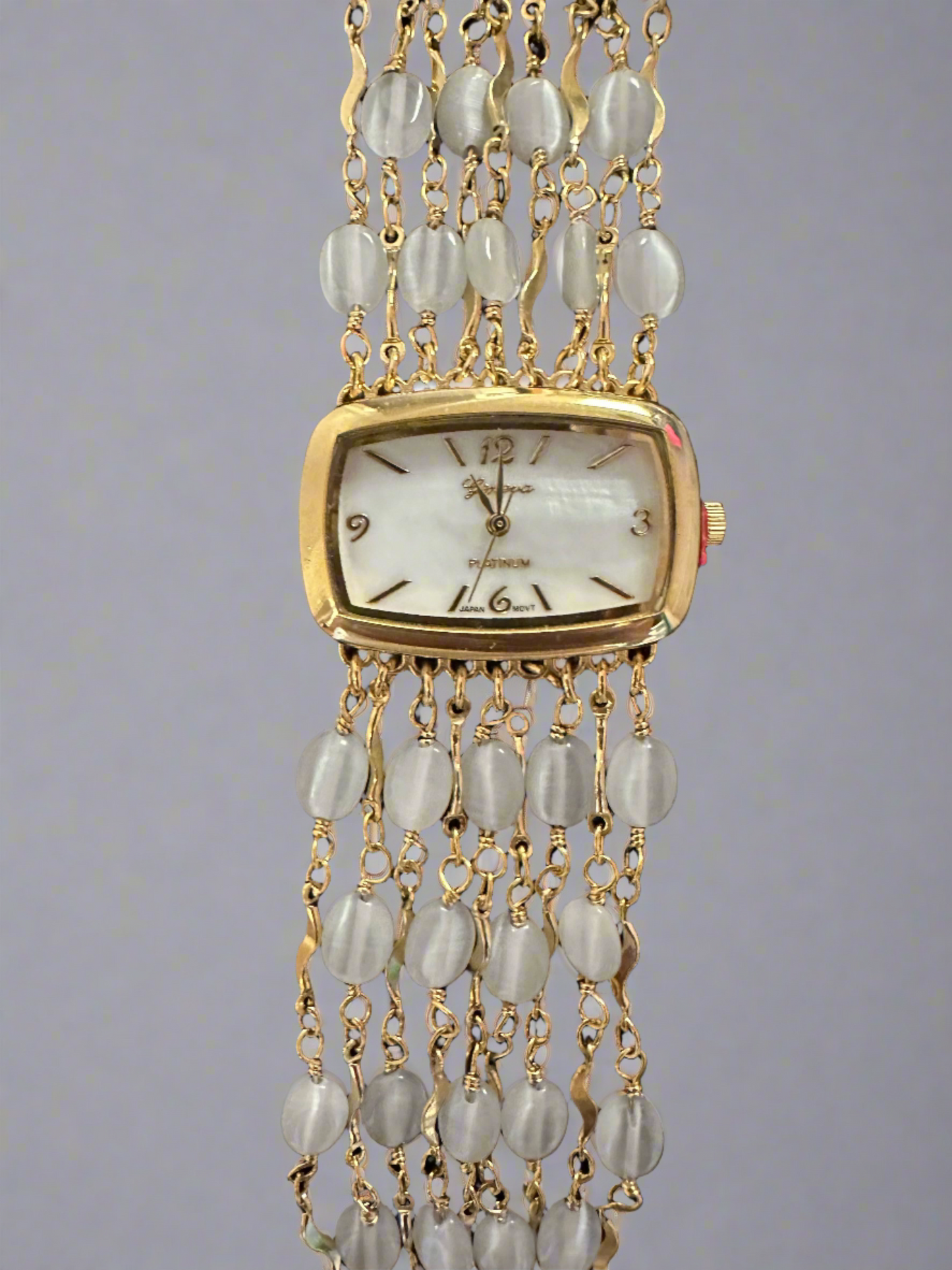 Watch- White Cat's Eye Multi Strand