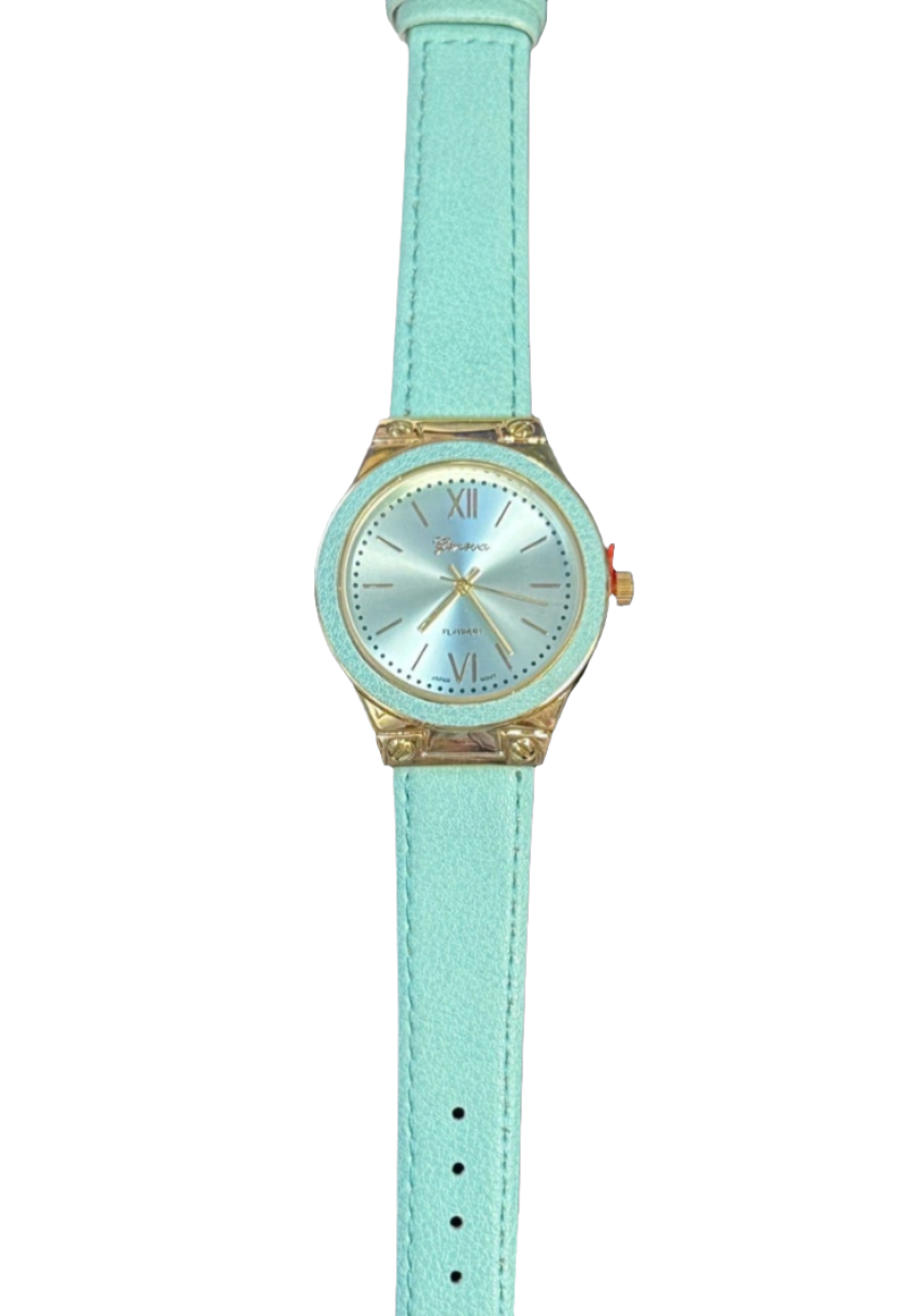 Watch- Mint Round Face Watch