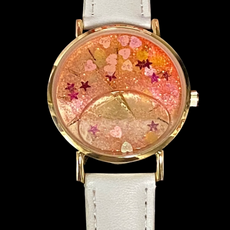 Watch- Floating Hearts and Stars