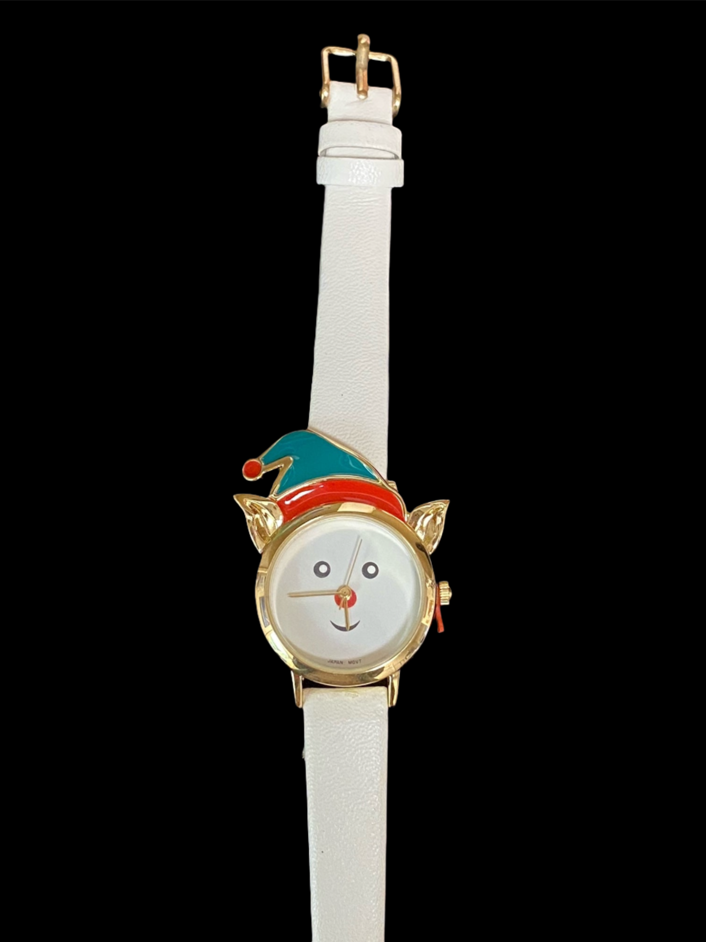 Watch- Elf Face with White Band