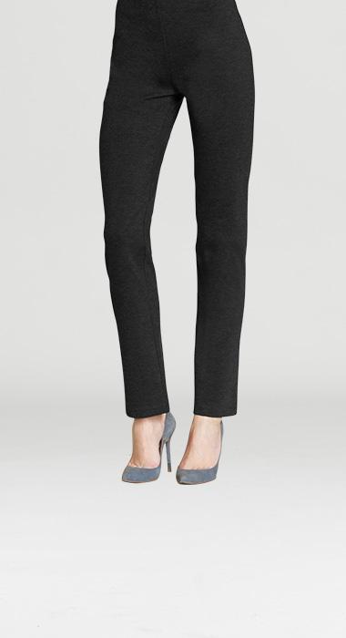 002- Clara Sun Woo Black Straight Leg Pant