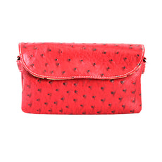 22 Tote 6 Pocket Ostrich All in One Purse