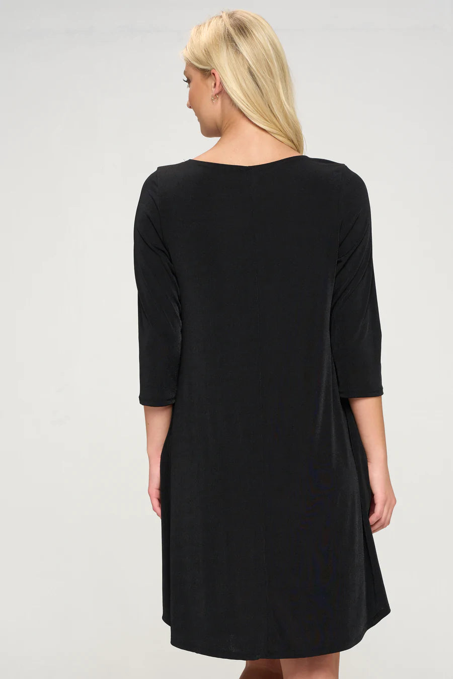 019- Jostar Black Pocket Dress