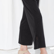 005- Arisa A Trading Black "V" Neck Tank Pant Set