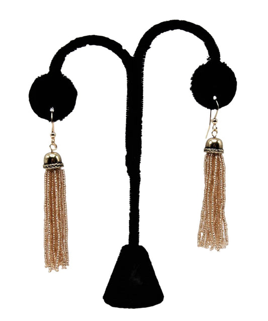 E021- Copper Tassel Drops