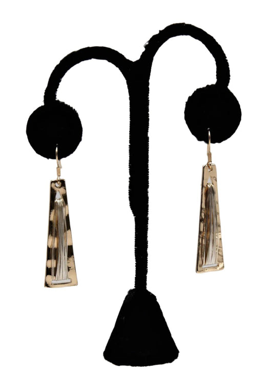 E005 - Wire Wrapped 2 Tone Drop
