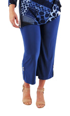 016- Gitane Denim Blue 2 Button Capri