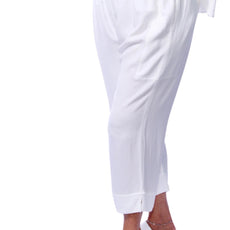 015- Dairi White 2 Pocket Capri