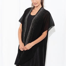 052- Just Jamie Silver Galaxy Diamond Dust Kimono