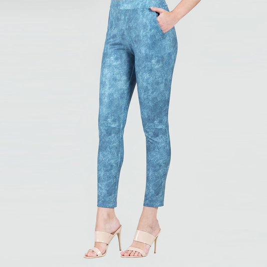002- Clara Sun Woo Light Denim Pocketed Pants