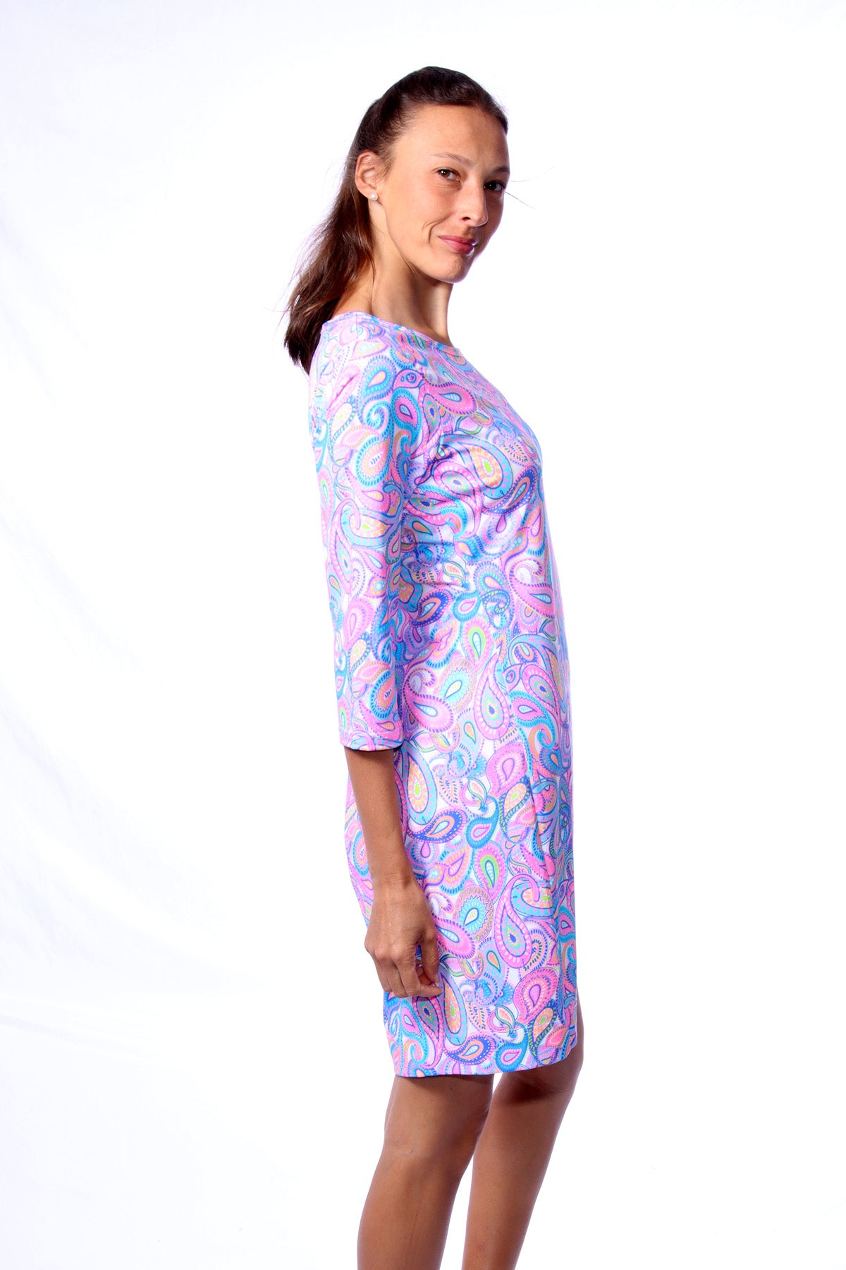 001- LuLu B Pasily Print Dress