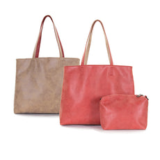 22 Tote Reversible Bag with Pouch