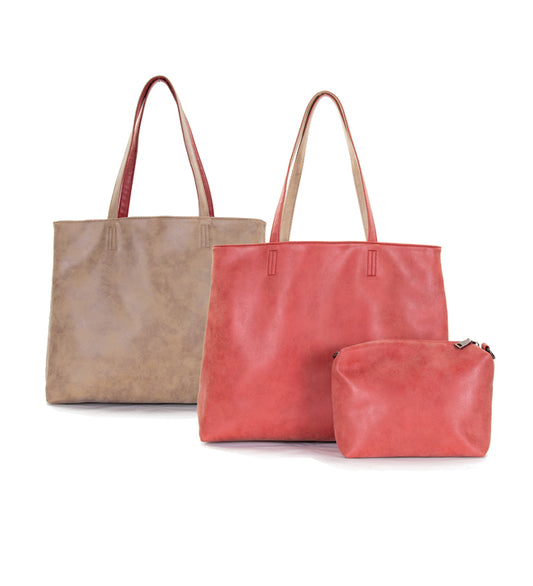 22 Tote Reversible Bag with Pouch