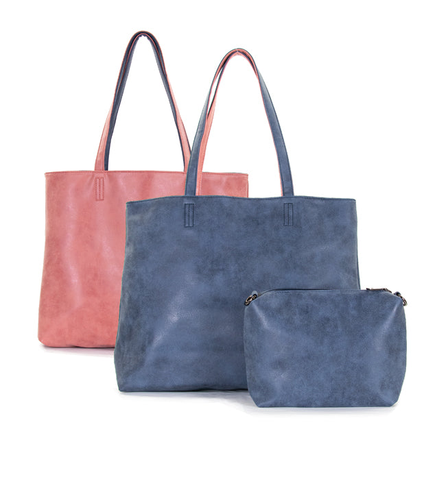 22 Tote Reversible Bag with Pouch