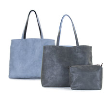 22 Tote Reversible Bag with Pouch