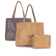 22 Tote Reversible Bag with Pouch