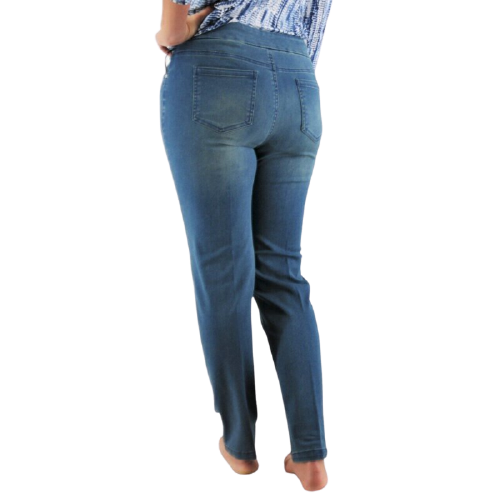001- LuLu B Light Denim 5 Pocket Jeans