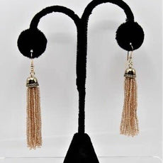 E021- Copper Tassel Drops