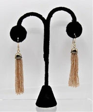 E021- Copper Tassel Drops