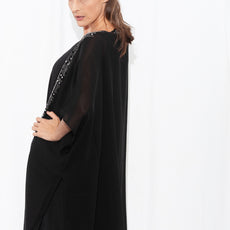 052- Just Jamie Greek Key Of Life Sparkle Kimono