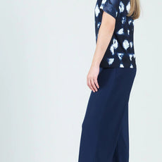 002- Clara Sun Woo Navy Gaucho